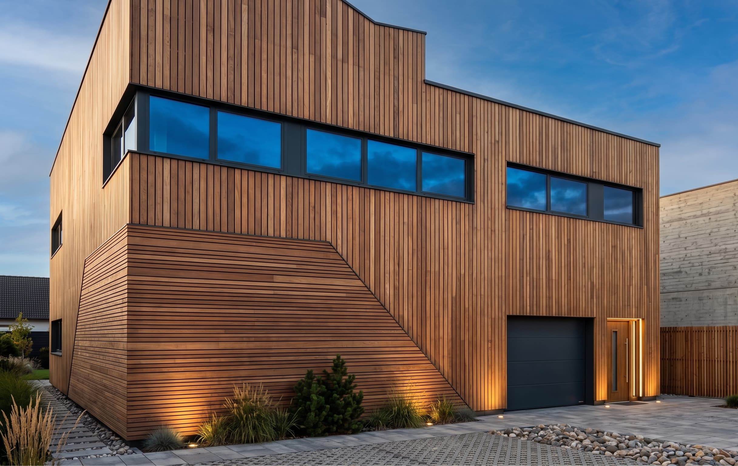 Wooden facades